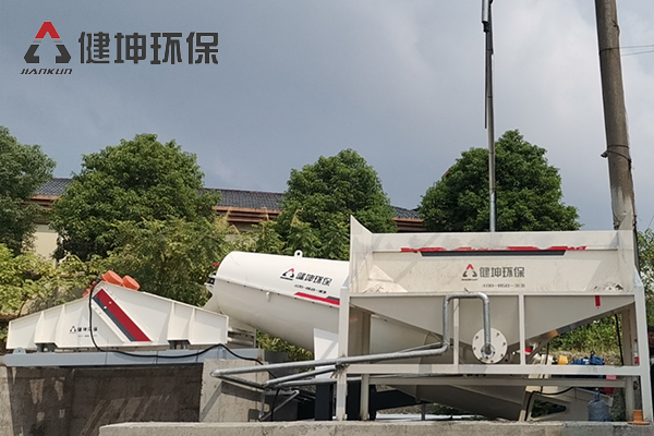 長沙宏強：50砂石分離機 二次細砂分離 壓濾機