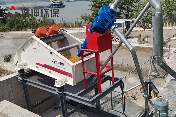 長沙宏強：50砂石分離機 二次細砂分離 壓濾機